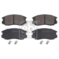 FEBI BILSTEIN 116303 Bremsbelagsatz, Scheibenbremse