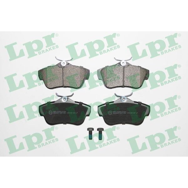 LPR 05P1460 Bremsbelagsatz, Scheibenbremse
