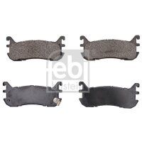 FEBI BILSTEIN 170257 Bremsbelagsatz, Scheibenbremse