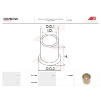 AS-PL SBU9205S Buchse, Starterwelle