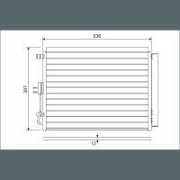 VALEO 822598 Kondensator, Klimaanlage