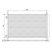 VALEO 822611 Kondensator, Klimaanlage