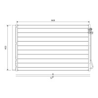 VALEO 822747 Kondensator, Klimaanlage