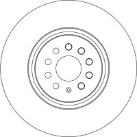 TRW DF6771S Bremsscheibe