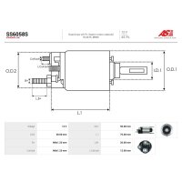 AS-PL SS6058S Magnetschalter, Starter