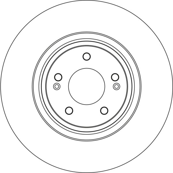 TRW DF6538S Bremsscheibe
