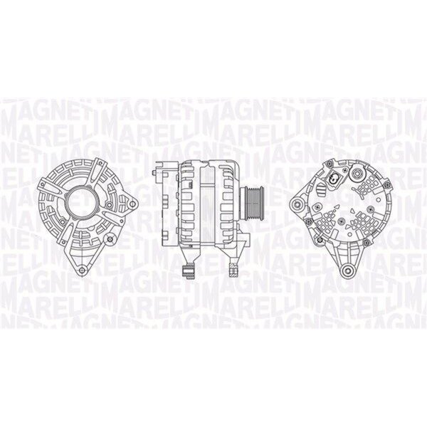 MAGNETI MARELLI 063737663210 Generator