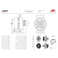 AS-PL A3606S Generator