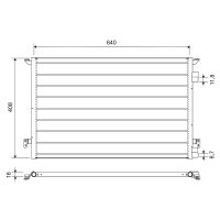 VALEO 817648 Kondensator, Klimaanlage