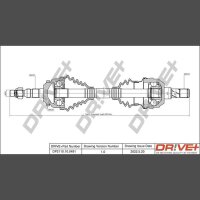 DR!VE+ DP2110.10.0491 Antriebswelle