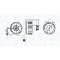 MAGNETI MARELLI 069412400010 Innenraumgebläse