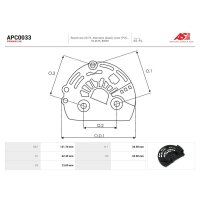 AS-PL APC0033 Schutzkappe, Generator