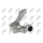 NTY ZWD-WW-001B Halter, Querlenkerlagerung