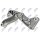 NTY ZWD-WW-016A Halter, Querlenkerlagerung