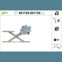 VALEO 851728 Fensterheber