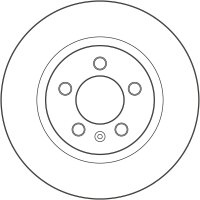 TRW DF3946 Bremsscheibe