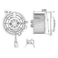 MAHLE AB 435 000S Innenraumgebläse