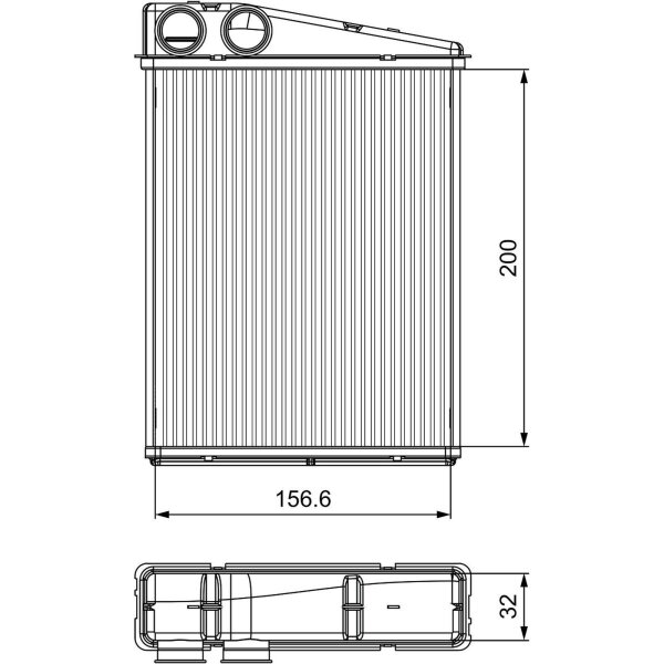 VALEO 811542 Wärmetauscher, Innenraumheizung