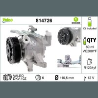 VALEO 814726 Kompressor, Klimaanlage