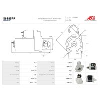 AS-PL S6185PR Starter