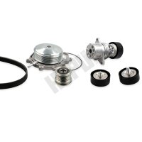 HEPU PK15130A Wasserpumpe + Keilrippenriemensatz