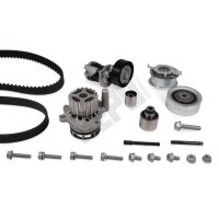 HEPU PK06621-XT1 Wasserpumpe + Zahn-/Keilrippenriemensatz