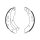 TRW GS8769 Bremsbackensatz
