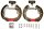 TRW GSK2613 Bremsbackensatz
