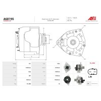 AS-PL A6819S Generator