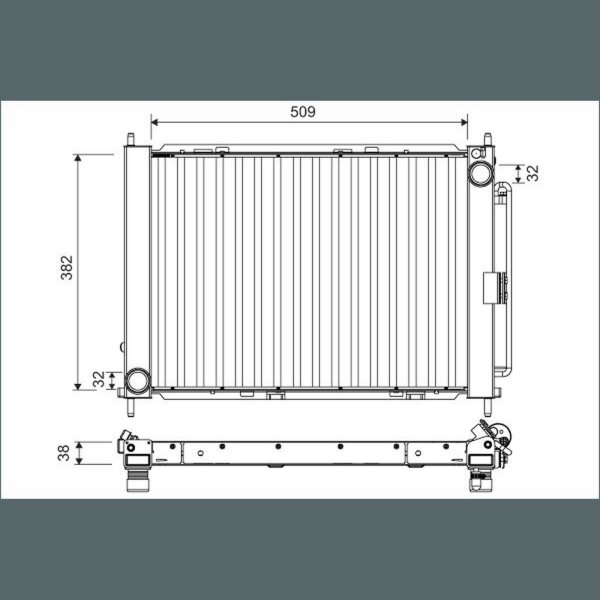 VALEO 822675 Kühlmodul
