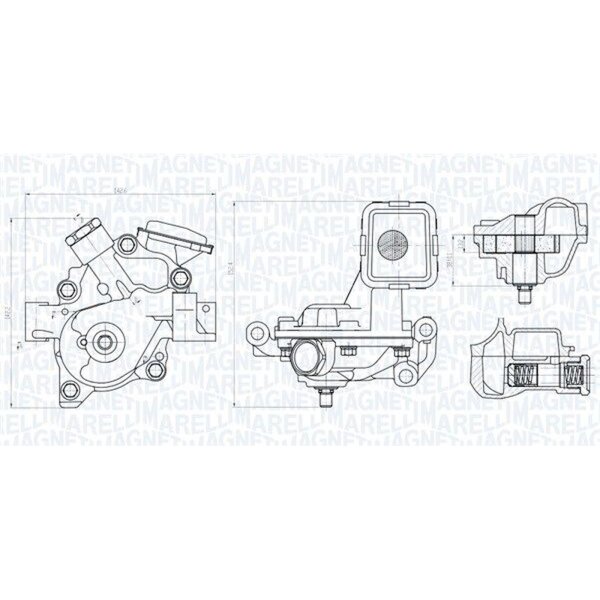 MAGNETI MARELLI 351516000146 Ölpumpe