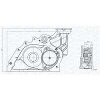MAGNETI MARELLI 351516000095 Ölpumpe