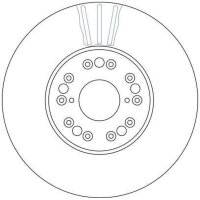 TRW DF4182S Bremsscheibe