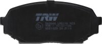 TRW GDB1028 Bremsbelagsatz, Scheibenbremse