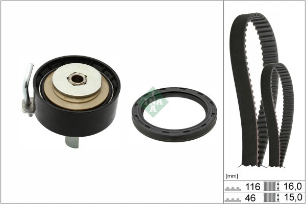 Schaeffler INA 530 0960 10 Zahnriemensatz