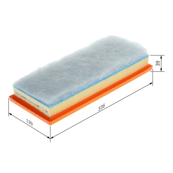 BOSCH F 026 400 873 Luftfilter