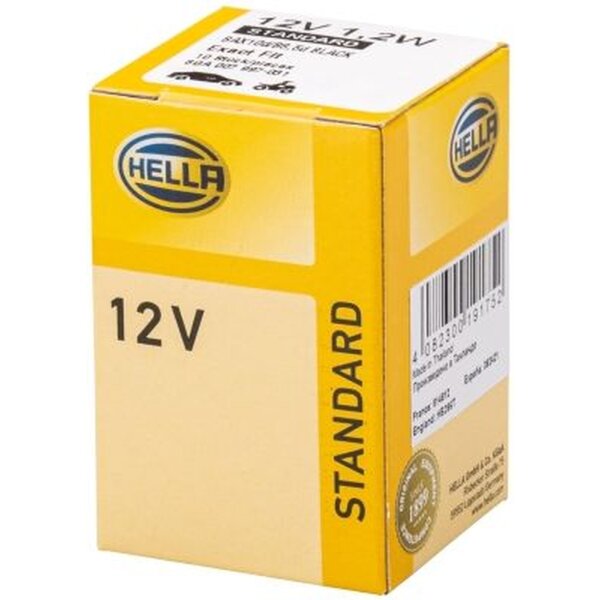 HELLA 8GA 007 997-031 Glühlampe, Instrumentenbeleuchtung