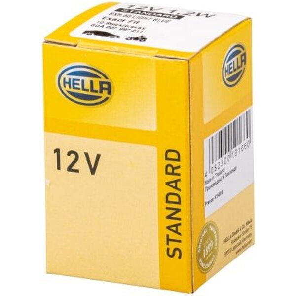 HELLA 8GA 007 997-211 Glühlampe, Instrumentenbeleuchtung