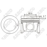 ARCO PKVW40795LDB 0.00 Kolben