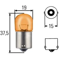 HELLA 8GA 002 071-051 Glühlampe, Blinkleuchte
