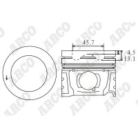 ARCO PKPG407503DB 0.00 Kolben