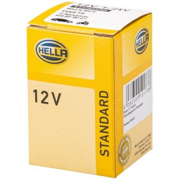 HELLA 8GA 007 997-011 Glühlampe, Instrumentenbeleuchtung