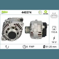VALEO 440374 Generator
