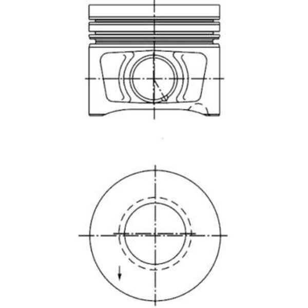 KOLBENSCHMIDT 40387600 Kolben