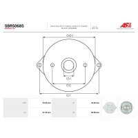 AS-PL SBR5068S Starterdeckel, Vergaser