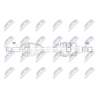 NTY NPW-NS-226 Antriebswelle