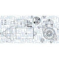 MAGNETI MARELLI 063721393010 Starter
