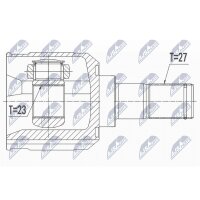 NTY NPW-HY-546 Gelenksatz, Antriebswelle