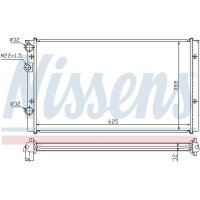 NISSENS 65248 Kühler, Motorkühlung