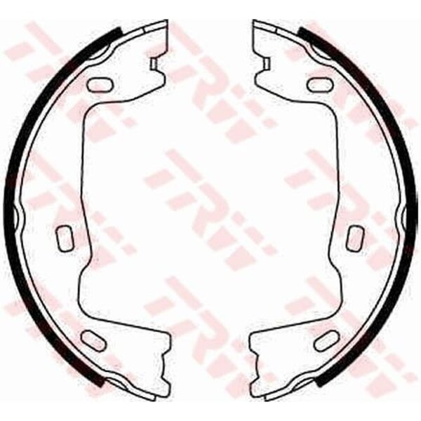 TRW GS8223 Bremsbackensatz, Feststellbremse